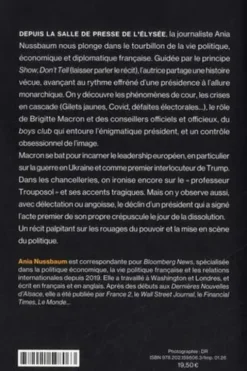 Accréditée. Sept ans au palais de Macron, Ania Nussbaum
