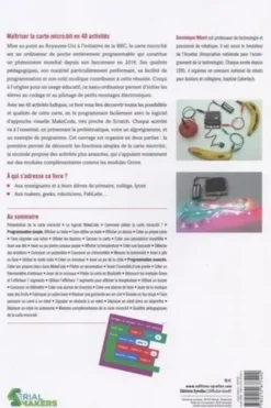40 activités avec la carte micro:bit. Programmation avec MakeCode, Dominique Nibart