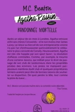 Agatha Raisin enquête Tome 4 : Randonnée mortelle, M. C. Beaton