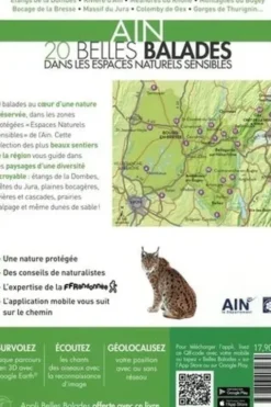 Ain. 20 belles balades dans les espaces naturels sensibles, Stéphane Gardien