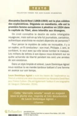 Alexandra David-Neel. Exploratrice et féministe, Laure Dominique Agniel