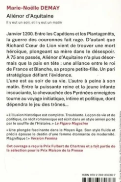 Aliénor d'Aquitaine. Il y eut un soir, et il y eut un matin, Marie-Noëlle Demay