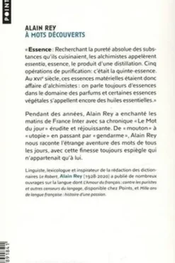 A mots découverts. Chroniques au fil de l'actualité, Alain Rey