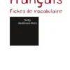 Ancien français. Fiches de vocabulaire, 9e édition, Nelly Andrieux-Reix