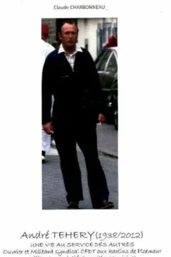 André Tehery 1938-2012, Claude Charbonneau