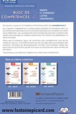 Animer et dynamiser l'offre commerciale BTS MCO bloc de compétences 2. Edition 2019, Serge Potiron