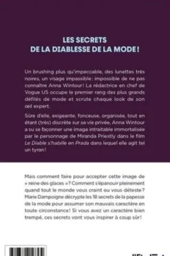 Anna Wintour. Ses 18 secrets pour assumer son mauvais caractère, Marie Dampoigne