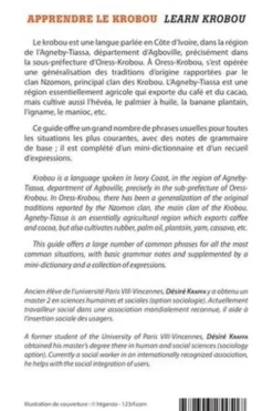Apprendre le krobou - Learn krobou. Côte d'Ivoire - Ivory Coast, Edition bilingue français-anglais, Désiré Kraffa
