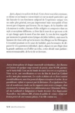 Après, depuis, Jan Baetens