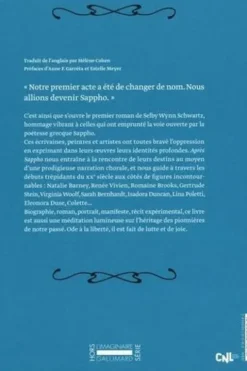Après Sappho, Selby Wynn Schwartz