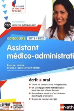 Assistant médico-administratif. Concours catégorie B, Edition 2019-2020, Annie Godrie