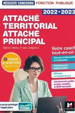 Attaché territorial, Attaché principal. Concours externe, interne, 3e voie et examens professionnels, Catégorie A, Edition 2022-2023, Christine Drapp