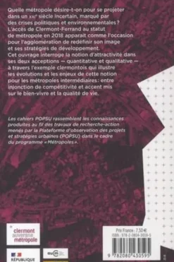 Attractivité d'une métropole intermédiaire. Enjeux clermontois, Hélène Mainet