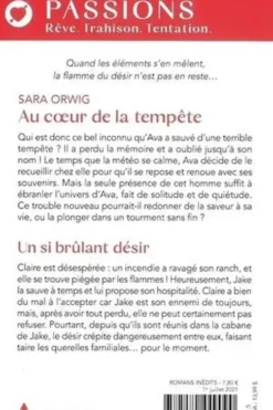 Au coeur de la tempête ; Un si brûlant désir, Sara Orwig