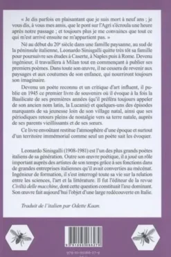 Au pas inégal des jours, Leonardo Sinisgalli
