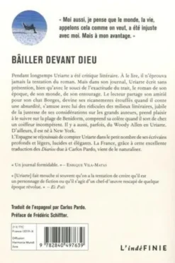 Bailler devant Dieu. Journal, 1999-2010, Inaki Uriarte