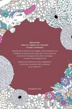 Bestiaire imaginaire. Carnet de coloriage & promenade fantastique, Aude Léothaud