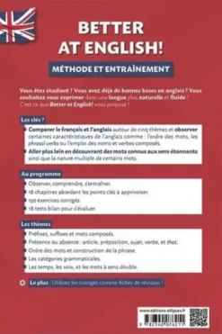 Better at English! de B2 vers C1. Méthode et entraînement pour consolider et améliorer son expression à l'écrit et à l'oral, Michèle Bichot