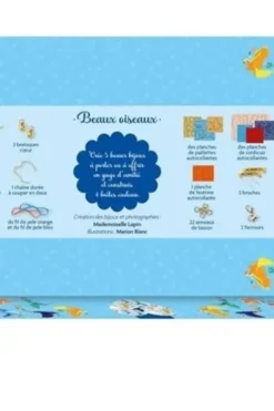 Bijoux duo d'amitié Beaux oiseaux. Coffret avec accessoires, Marion Blanc