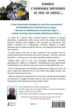 Birmanie Myanmar, à trois doigts de la liberté, Pierre Martial
