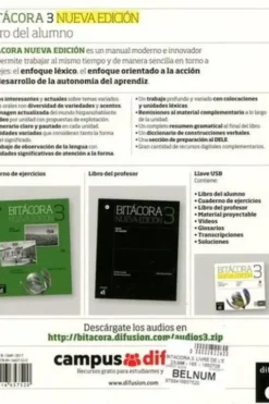 Bitacora 3 B1. Libro del alumno, Edition en espagnol, Neus Sans Baulenas