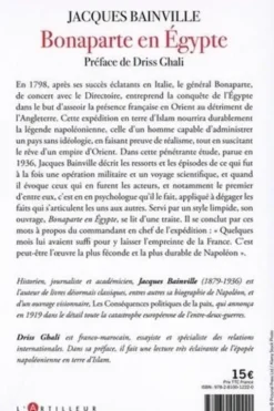 Bonaparte en Egypte, Jacques Bainville
