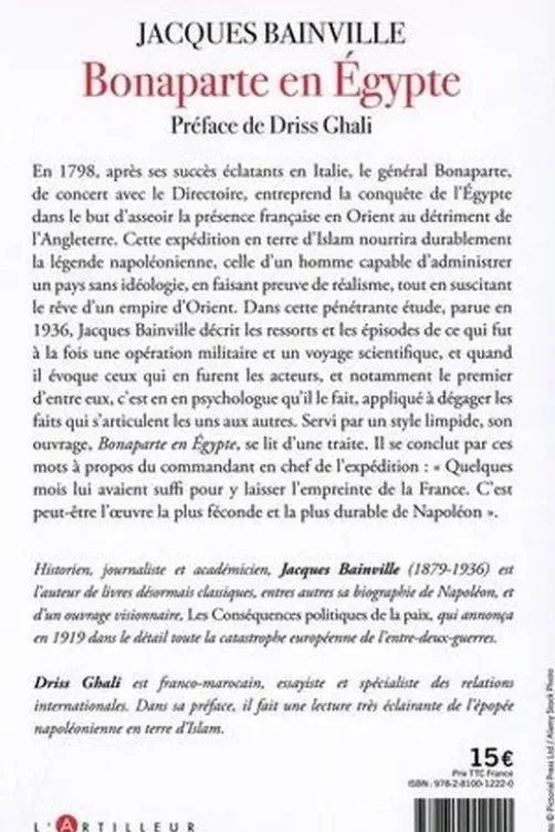 Bonaparte en Egypte, Jacques Bainville