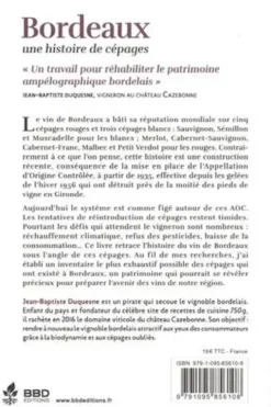 Bordeaux, une histoire de cépages, Jean-Baptiste Duquesne