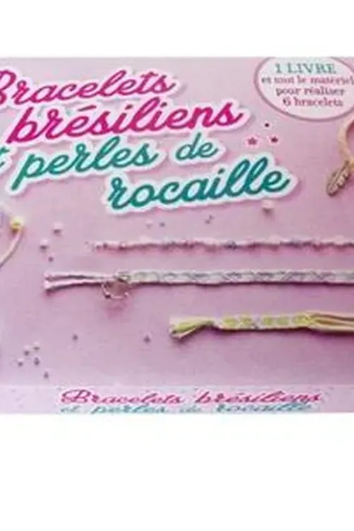 Bracelets brésiliens et perles de rocaille. Un livre et tout le matériel pour réaliser 6 bracelets, Florence Bellot