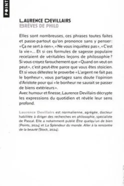 Brèves de philo. Seriez-vous stoïcien sans le savoir ?, Laurence Devillairs