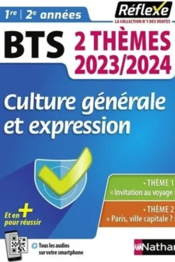 BTS Culture générale et expression 2 thèmes. Edition 2023-2024, Christel Pommier-Morand