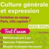 BTS culture générale et expression. Invitation au voyage... Paris, ville capitale ? Edition 2023-2024, Céline Vassas