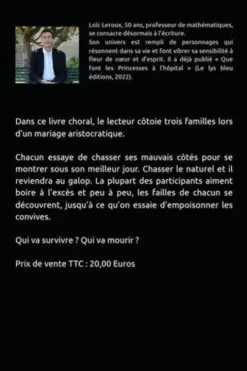 Café noir pour un mariage en blanc, Loïc Leroux