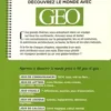 Cahier de vacances adultes GEO. Edition 2022, Valérie Cluzel