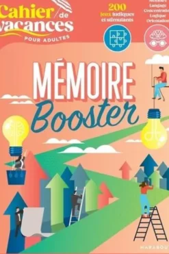 Cahier de vacances pour adultes Mémoire Booster, Yann Caudal