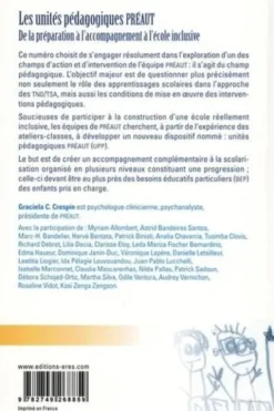 Cahiers de PREAUT N° 17 : Les unités pédagogiques Préaut. De la préparation à l'accompagnement à l'école inclusive, Graciela-C Crespin