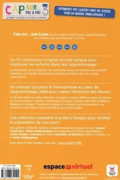 Cap sur... pas à pas 3 A1.1. Livre de l'élève + cahier d'activités, avec 1 CD audio, Pauline Grazian