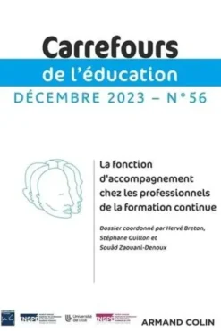 Carrefours de l'éducation N° 56 2/2023, Armand Colin