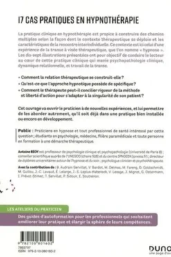 17 cas pratiques en hypnothérapie. 2e édition, Antoine Bioy