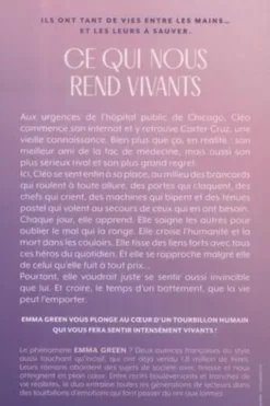 Ce qui nous rend vivants, Emma Green