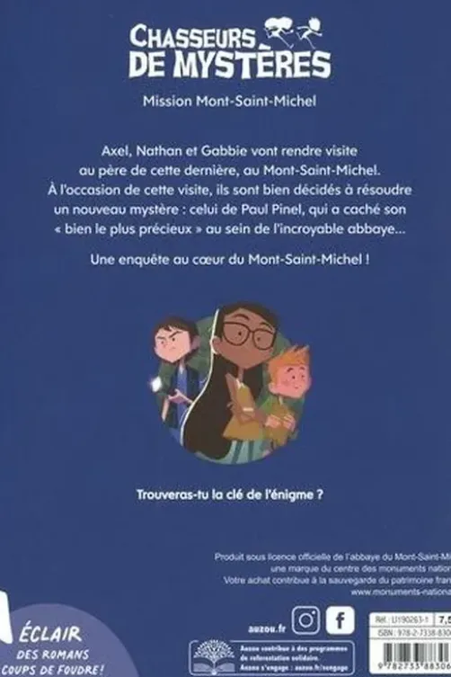 Chasseurs de mystères Tome 5 : Mission Mont-Saint-Michel, Catherine Kalengula
