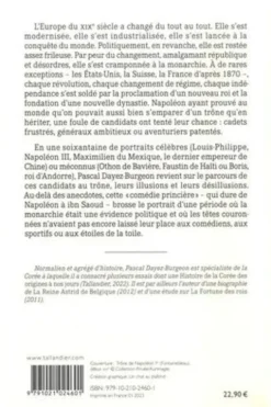Chasseurs de trône. Une seule obsession : régner. De Napoléon à ibn Saoud, Pascal Dayez-Burgeon