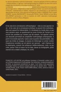 Cheminements. Voies anthropologiques et voies artistiques de la connaissance, François Laplantine