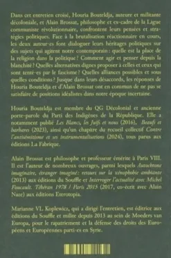 Clarifications, Houria Bouteldja
