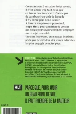 Climat : trop tard pour agir ?, Hugo Viel