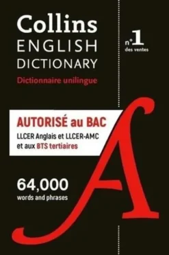 Collins English Dictionary. Edition spéciale, Edition en anglais, Le Robert & Collins