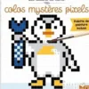 Colos mystères pixels. Avec un pinceau et une palette de peinture, Deux Coqs d'or
