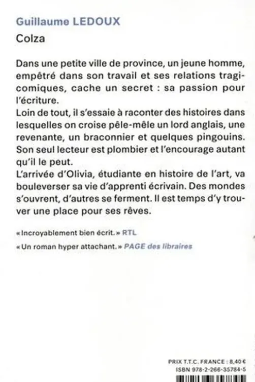 Colza, Guillaume Ledoux