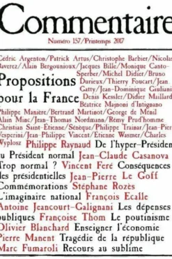 Commentaire n°157, Collectif