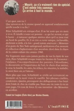 Comment je meurs, Peter Schjeldahl